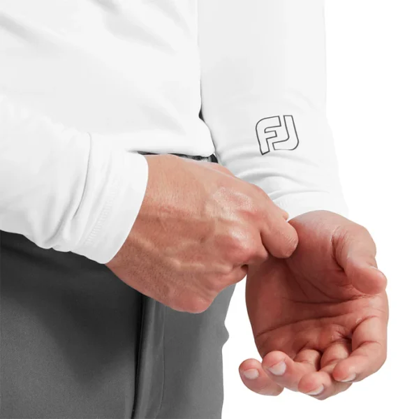 FootJoy ThermoSeries Fleece Base Layer - White - Image 4