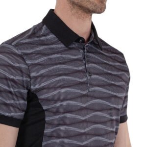 Galvin Green Melvin Polo Shirt - Black/White