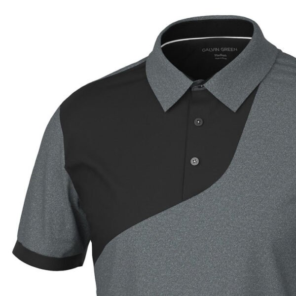 Galvin Green Mikel Polo Shirt - Black - Image 3