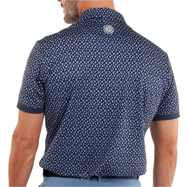 Galvin Green Manuel Polo Shirt - Navy/White - Image 4