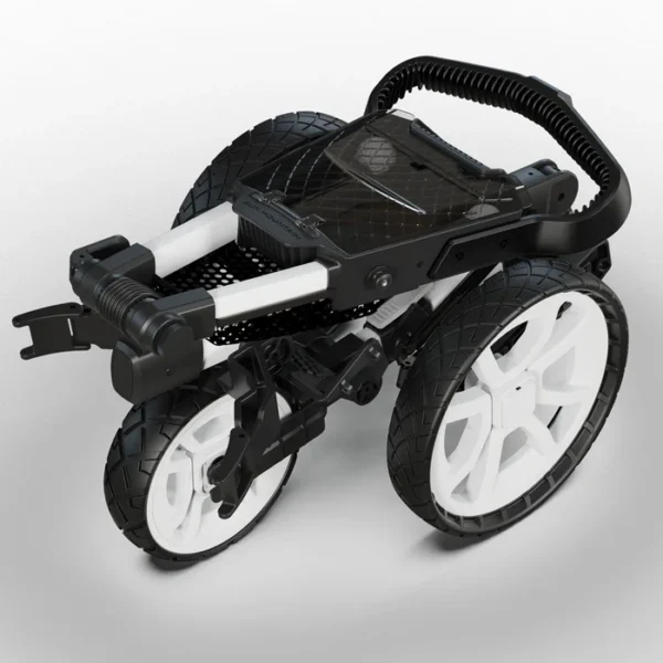Sun Mountain Ridgeline 3-Wheel Push Trolley - White - Image 7