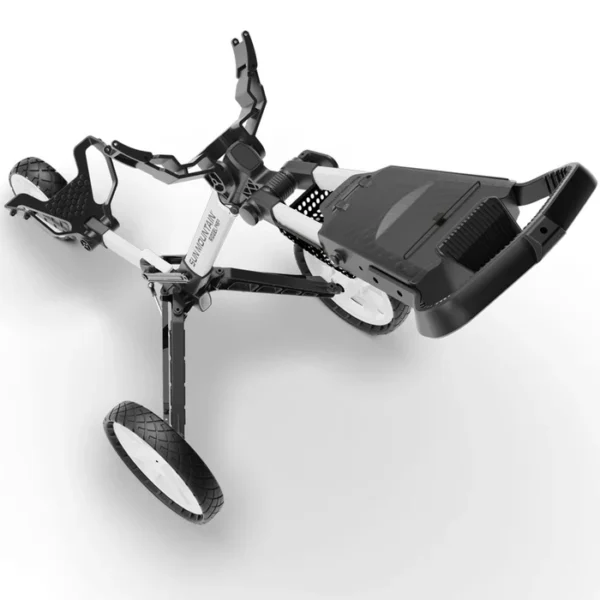 Sun Mountain Ridgeline 3-Wheel Push Trolley - Pink - Image 4