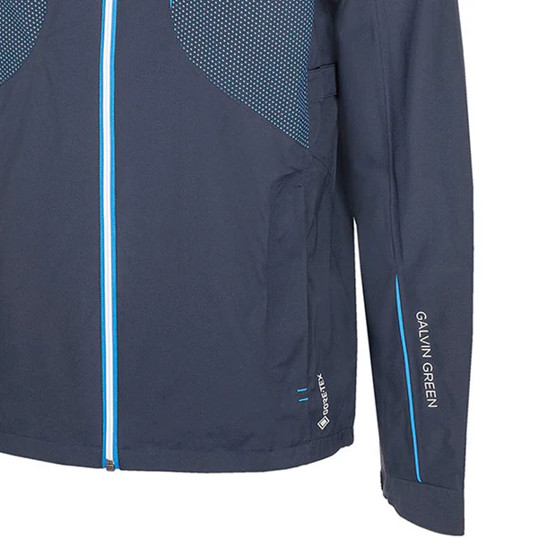 Galvin Green Albert Gore-Tex Waterproof Jacket - Navy/White/Blue - Image 5