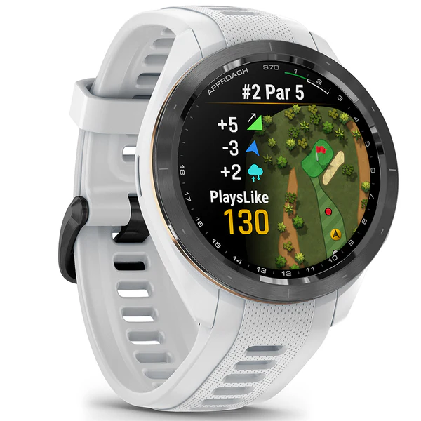 Garmin Approach S70 Golf GPS Smart Watch - White - Image 8