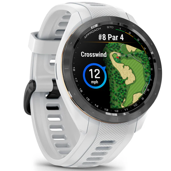 Garmin Approach S70 Golf GPS Smart Watch - White - Image 9