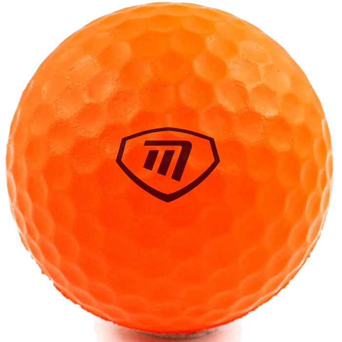 Masters Lite Flite Foam Practice Balls (6 Pack) in Eco Bag - Orange