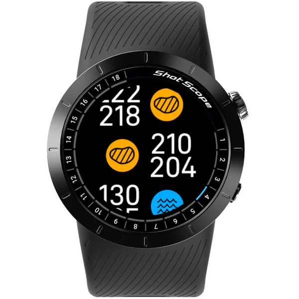 Shot Scope X5 GPS Shot Tracking Watch - Prestige Black - Image 3