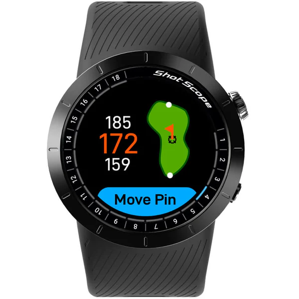 Shot Scope X5 GPS Shot Tracking Watch - Prestige Black - Image 4