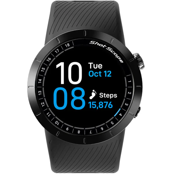 Shot Scope X5 GPS Shot Tracking Watch - Prestige Black - Image 6