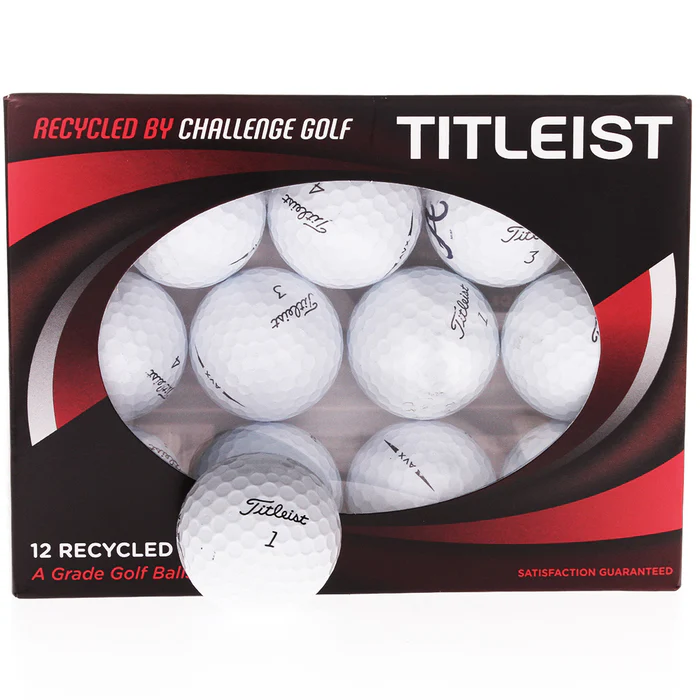 Titleist AVX Refurbished A-Grade Golf Balls - 12 Pack - White