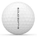 Wilson DUO Soft+ Golf Balls - White - Personalised Text - Image 6