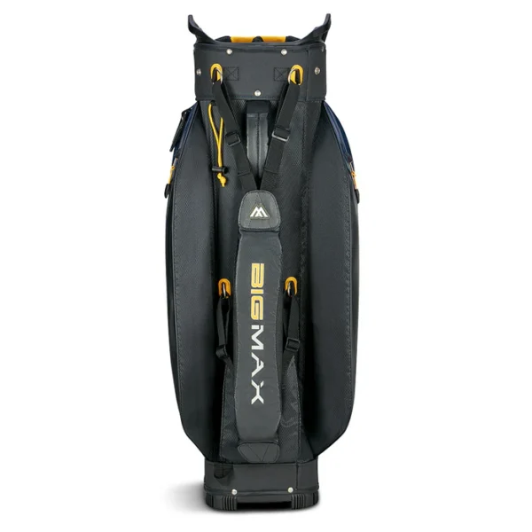 Big Max Aqua Tour 4 Waterproof Cart Bag - Navy/Black/Corn - Image 3