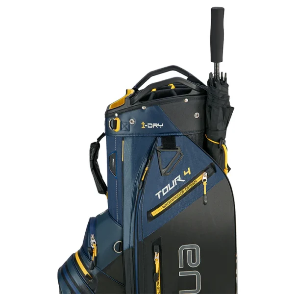 Big Max Aqua Tour 4 Waterproof Cart Bag - Navy/Black/Corn - Image 9