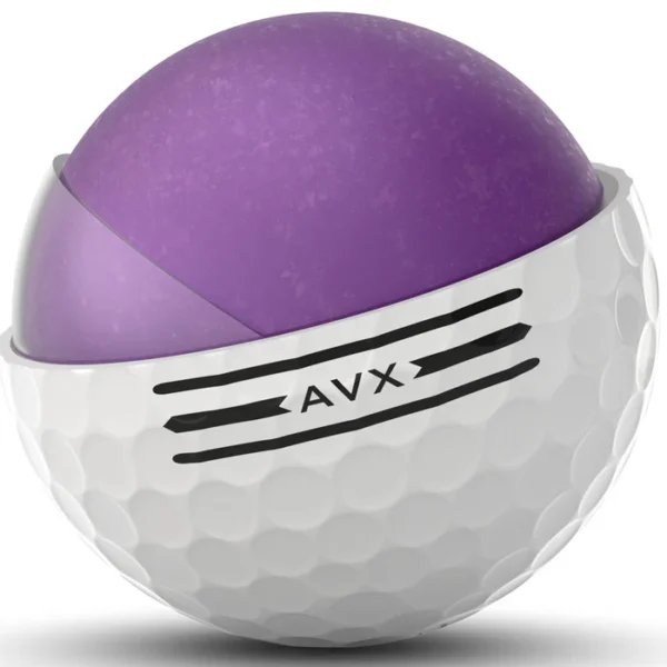 Titleist AVX Golf Balls - White - 3 Ball Sleeve - Image 3