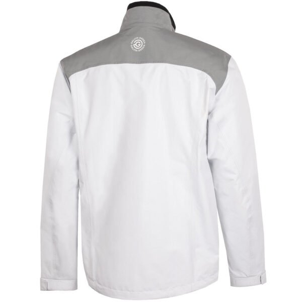 Galvin Green Anton/Alan Waterproof Suit - White/Sharkskin + Cool Grey - Image 3