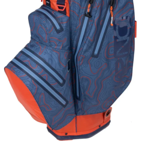 Sun Mountain H2NO Adventure Waterproof Cart Bag - Tango/Dust - Image 4
