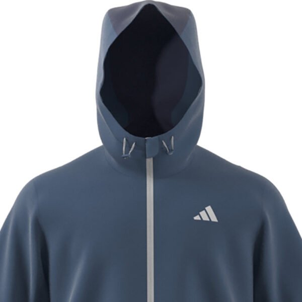adidas Waterproof RAIN.RDY Hoodie - Navy - Image 4