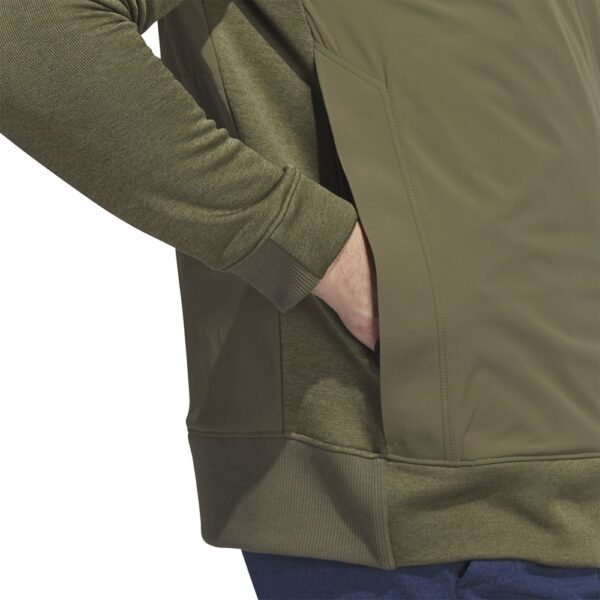 adidas Ultimate365 Frostguard Hoodie - Olive Strata - Image 4