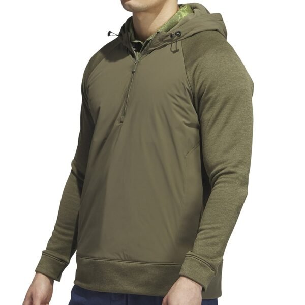 adidas Ultimate365 Frostguard Hoodie - Olive Strata - Image 5