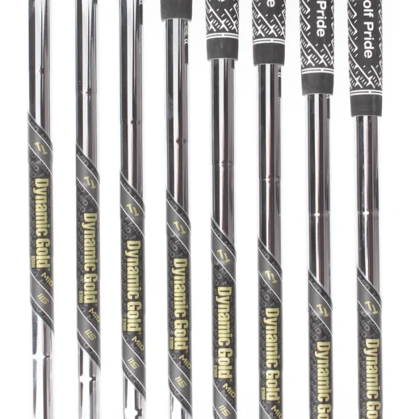 Wilson Dynapower Forged Steel Mens Right Hand Irons 3-PW Stiff - Dynamic Gold 115 S300 - Image 6