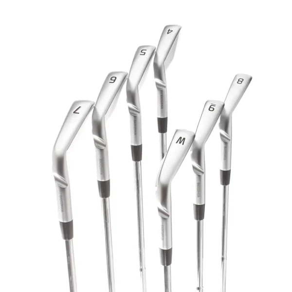 Ping Blueprint S Steel Mens Right Hand Irons 4-PW Red Dot 1* Flat Extra Stiff - Dynamic Gold X100 115 Mid - Image 3