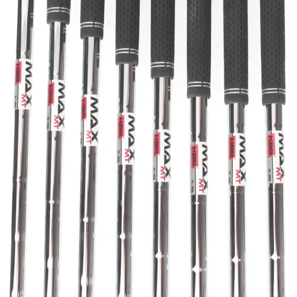 TaylorMade Qi Steel Mens Right Hand Irons 5-SW+AW Stiff - KBS Max 85 - Image 5