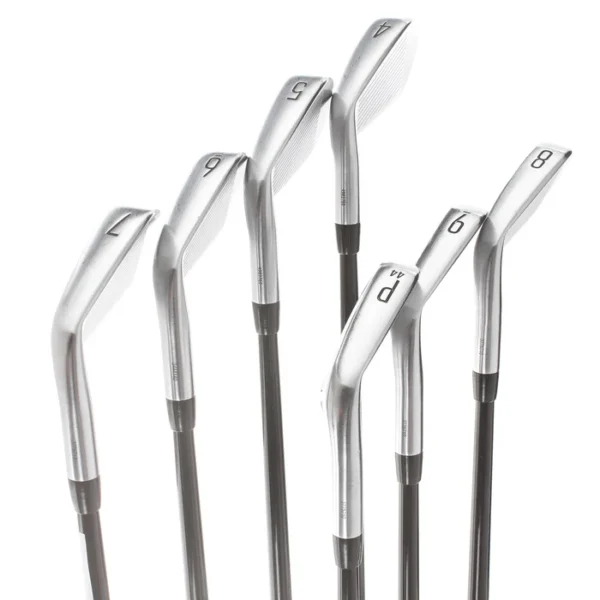 Titleist T150 2023 Graphite Mens Right Hand Irons 4-PW Stiff - Tensei AV Series AM(2) Silver - Image 3